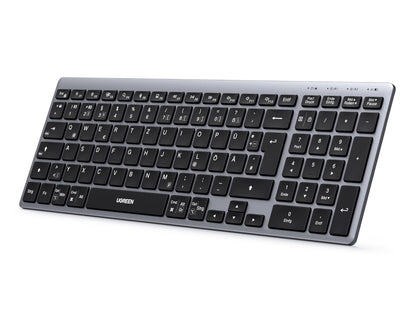 UGREEN Bluetooth Tastatur Kabellos Tastatur (BT5.4+2.4G)