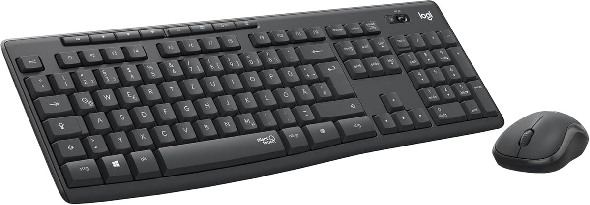 Logitech MK270 Kabelloses Set mit Tastatur und Maus für Windows
