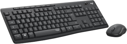 Logitech MK270 Kabelloses Set mit Tastatur und Maus für Windows