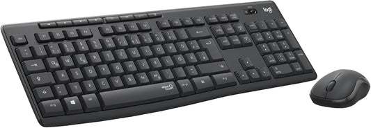 Logitech MK270 Kabelloses Set mit Tastatur und Maus für Windows