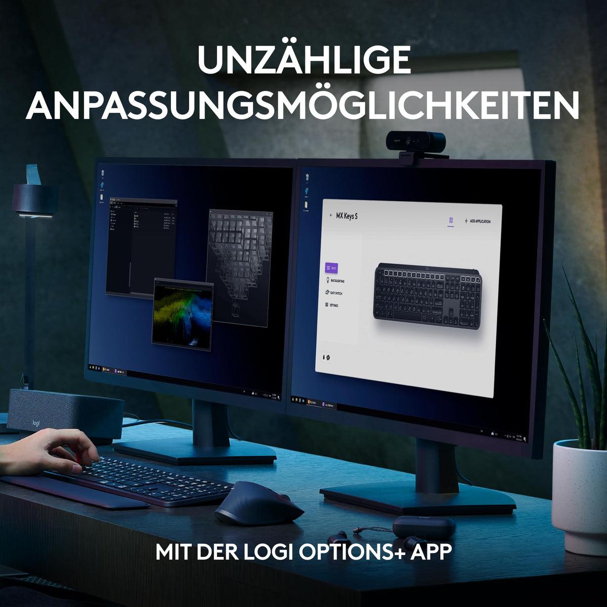 Logitech MX Keys S kabellose Tastatur
