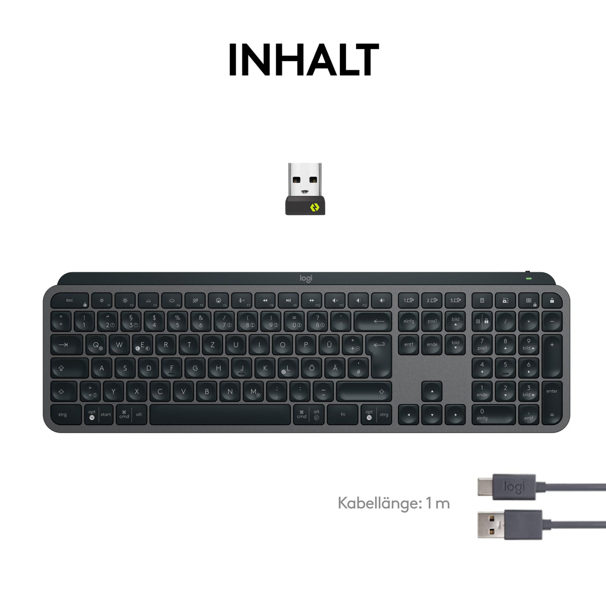 Logitech MX Keys S kabellose Tastatur