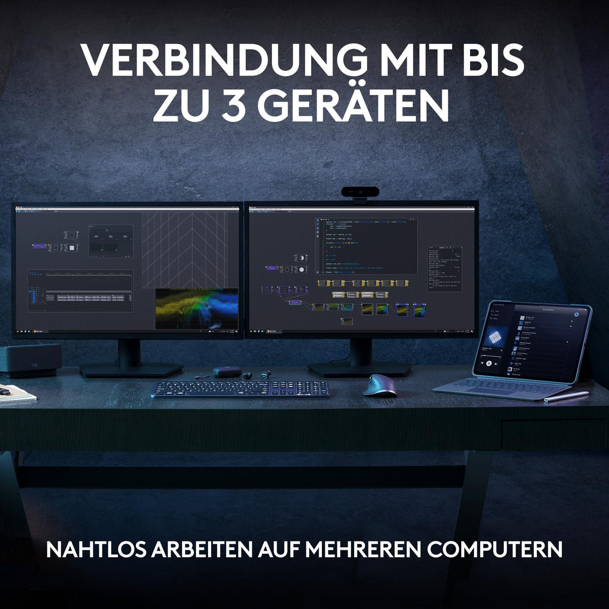 Logitech MX Keys S kabellose Tastatur